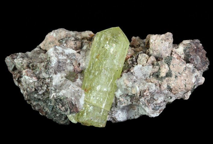 Apatite Crystals with Quartz - Durango, Mexico #64018